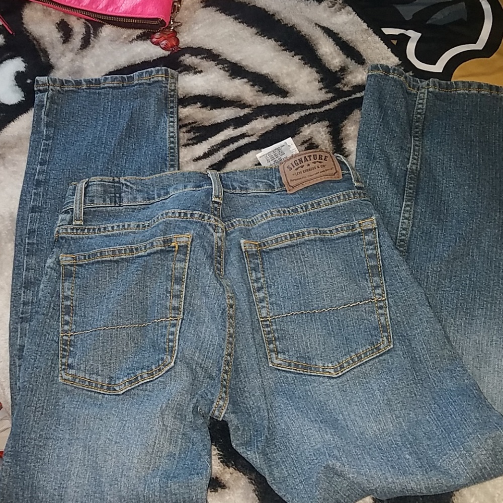 Size 14 boys blue jeans